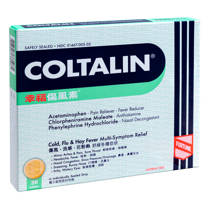 Coltalin - Cold Tablets (For Adults)