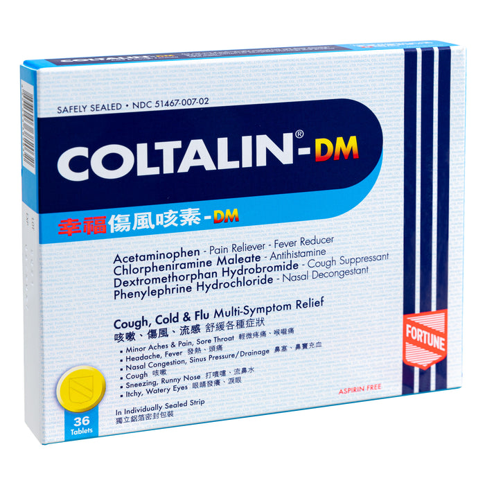 Coltalin-DM - Cold Tablets (Cold & Cough Formula)