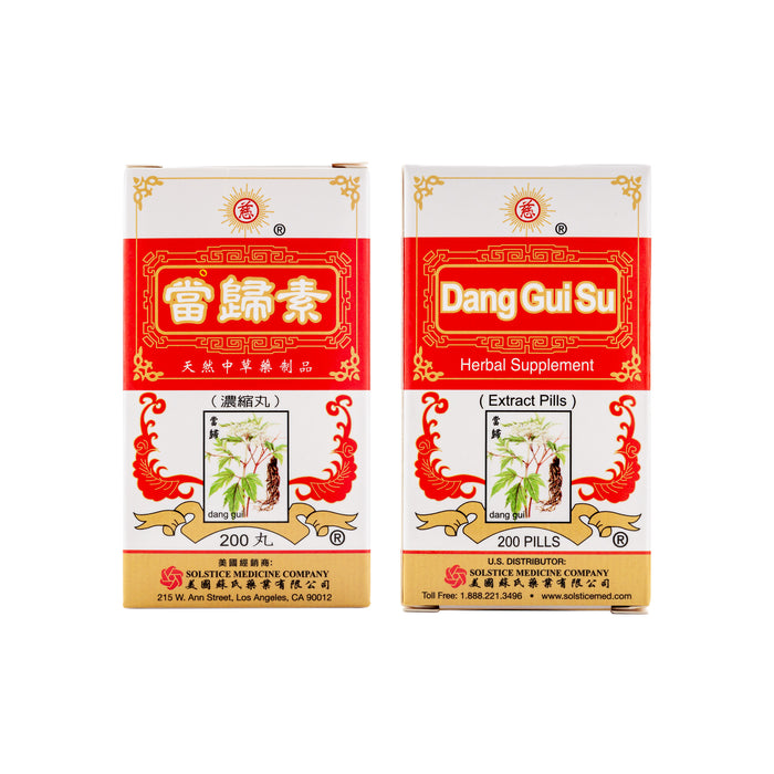 Dang Gui Su Herbal Supplement 200 pills