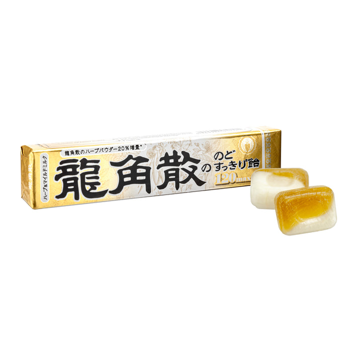 Ryukakusan Herbal Drop Stick Type (Honey & Milk) (10 drops, 40g)