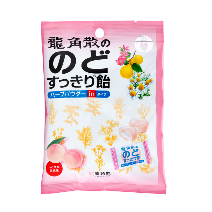 RYUKAKUSAN POWDER-IN HERBAL DROP (White Peach) (22 drops, 80g)