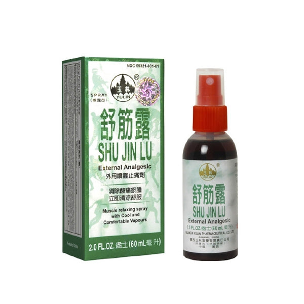 Shu Jin Lu External Analgesic (Spray) for Pain Relief of Muscles