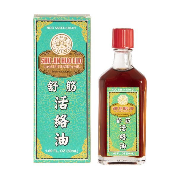 SHU JIN HUO LUO PAIN RELIEVING OIL